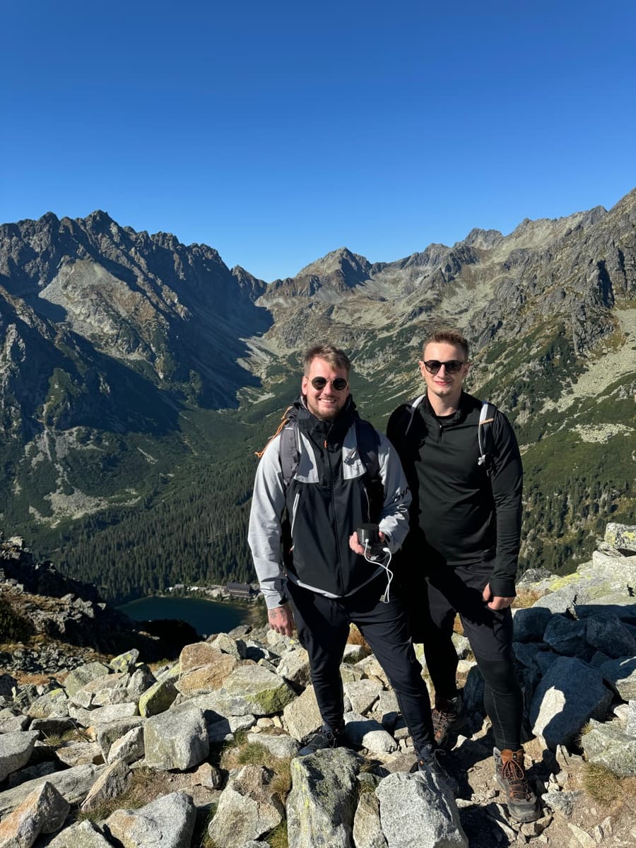 testing aura prototypes high in the tatras